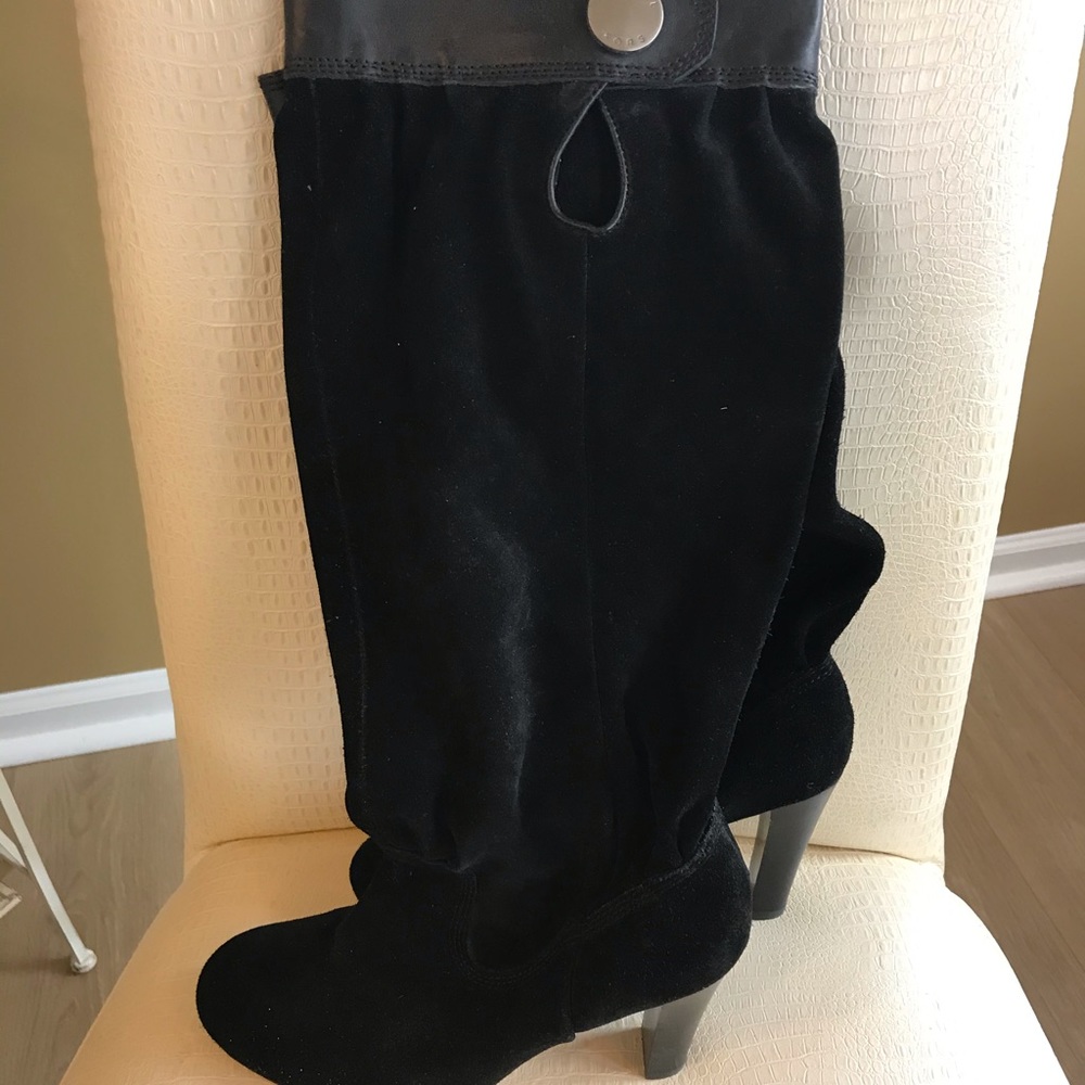 Micheal Kors high heeled black boots